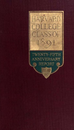 Secretary's report 1891_cover