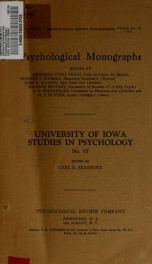 Psychological monographs : general and applied 36 n1_cover