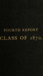 Report of the Class of 1870_cover