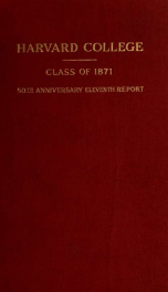 Report of the Class of 1871_cover