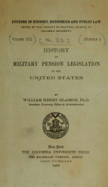 History of military pension legislation in the United States 12 n 3_cover