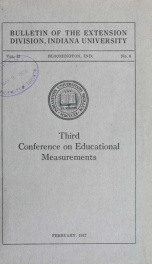 Conference on educational measurements 2 no 6_cover