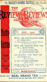 Stead's Review Jan 1900_cover