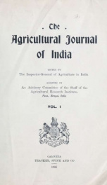 Agricultural Journal of India 1_cover