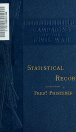 Statistical record of the armies of the United States_cover