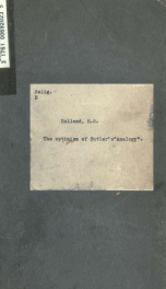 The optimism of Butler's "Analogy"_cover