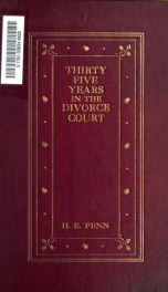 Thirty-five years in the divorce court_cover