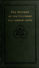 The mystery of the universe our common faith 1_cover