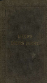 Modern Europe, a school history_cover
