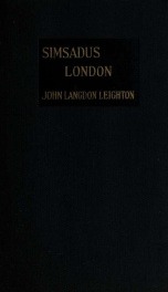 Simsadus: London, the American navy in Europe_cover