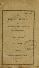British Review and London Critical Journal 17, no.33_cover