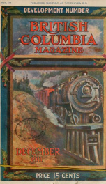 British Columbia Magazine 7, no.12_cover