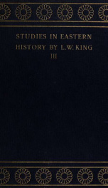 Chronicles concerning early Babylonian kings : including records of the early history of the Kassites and the country of the sea 2_cover