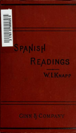 Modern Spanish readings embracing text, notes, and an etymological vocabulary_cover