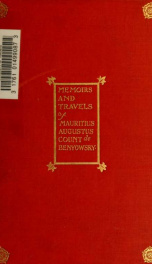 Memoirs and travels of Mauritius Augustus Count de Benyowsky_cover