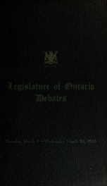 Official report of debates (Hansard) : Legislative Assembly of Ontario = Journal des débats (Hansard) : Assemblée législative de l'Ontario 1956 2_cover