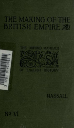 The making of the British Empire (A.D. 1714-1832)_cover