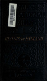 Outlines of the history of England, more especially with reference to the origin and progress of the English constitution_cover
