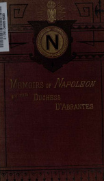 Memoirs of Napoleon, his court and family 2_cover