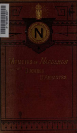 Memoirs of Napoleon, his court and family 1_cover