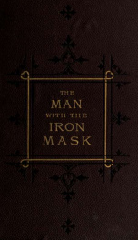 The man with the iron mask;_cover