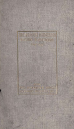 The Marquis d'Argenson; a study in criticism; being the Stanhope essay, Oxford, 1893_cover