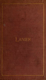 Select poems of Sidney Lanier_cover