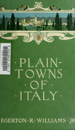 Plain-towns of Italy, the cities of Old Venetia_cover