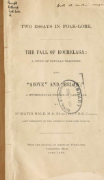 The fall of Hochelaga [electronic resource] : a study of popular tradition 7_cover
