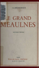 Le Grand Meaulnes_cover