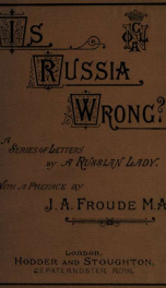 Is Russia wrong? a series of letters_cover