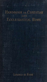 Handbook to Christian and Ecclesiastical Rome_cover