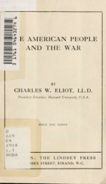 The American people and the war_cover