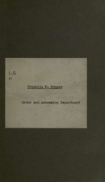 Order and accession department_cover