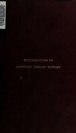 History of the Library of Congress. Volume 1, 1800-1894 1_cover