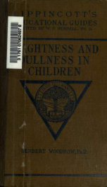 Brightness and dullness in children_cover