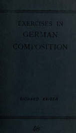 Exercises in German composition_cover