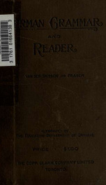 The High school German grammar and reader, with elementary exercises in composition and vocabularies_cover