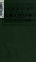 Child study and child training_cover