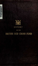 Report on the British Red Cross fund, Trafalgar Day, October 21st, 1915_cover