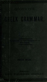 An elementary Greek grammar_cover