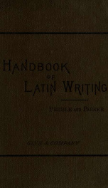 Handbook of Latin writing_cover