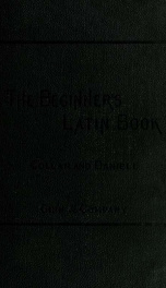 The beginner's Latin book_cover