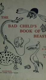 The bad child's book of beasts_cover