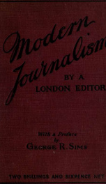 Modern journalism, a guide for beginners_cover