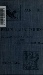 Bell's Latin course, in three parts_cover