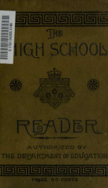 The Ontario readers, The High School Reader_cover