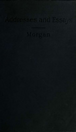 Addresses and essays_cover