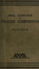 Oral exercises in English composition_cover