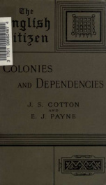 Colonies and dependencies; Pt. 1. - India; Pt. 2. - The colonies_cover